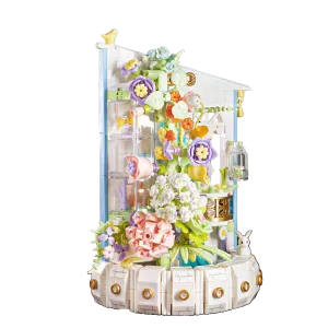 Blossoms By The Water-DIY Luminous Building Box