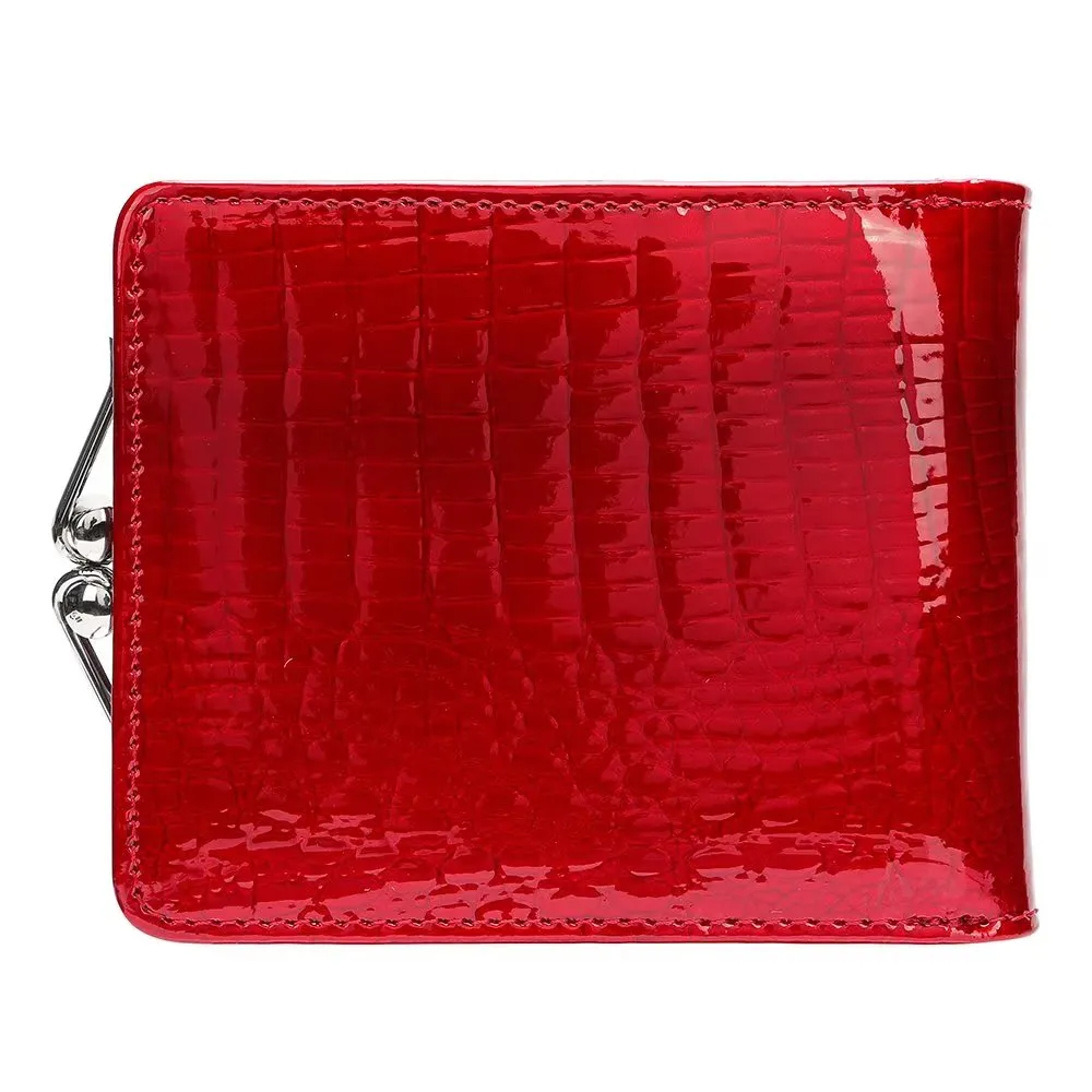 Luxury CrocLeather Short Zipper Wallets