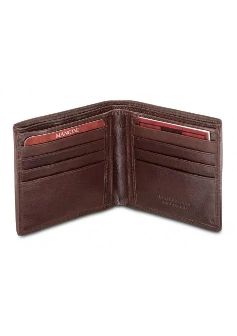Mancini EQUESTRIAN-2 Men’s Classic Billfold Wallet