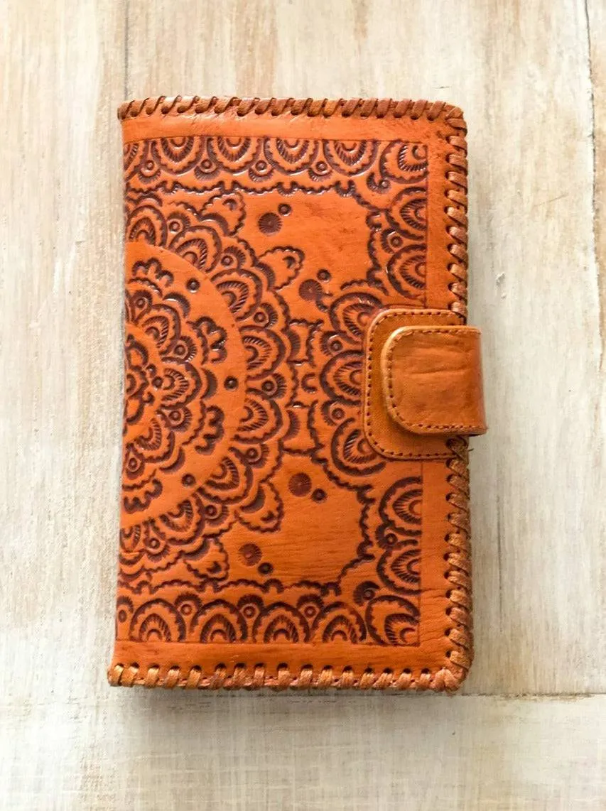 MANDALA LEATHER WALLET