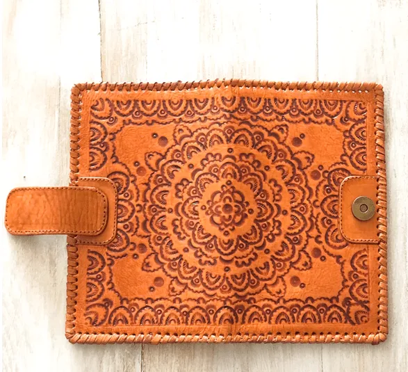MANDALA LEATHER WALLET