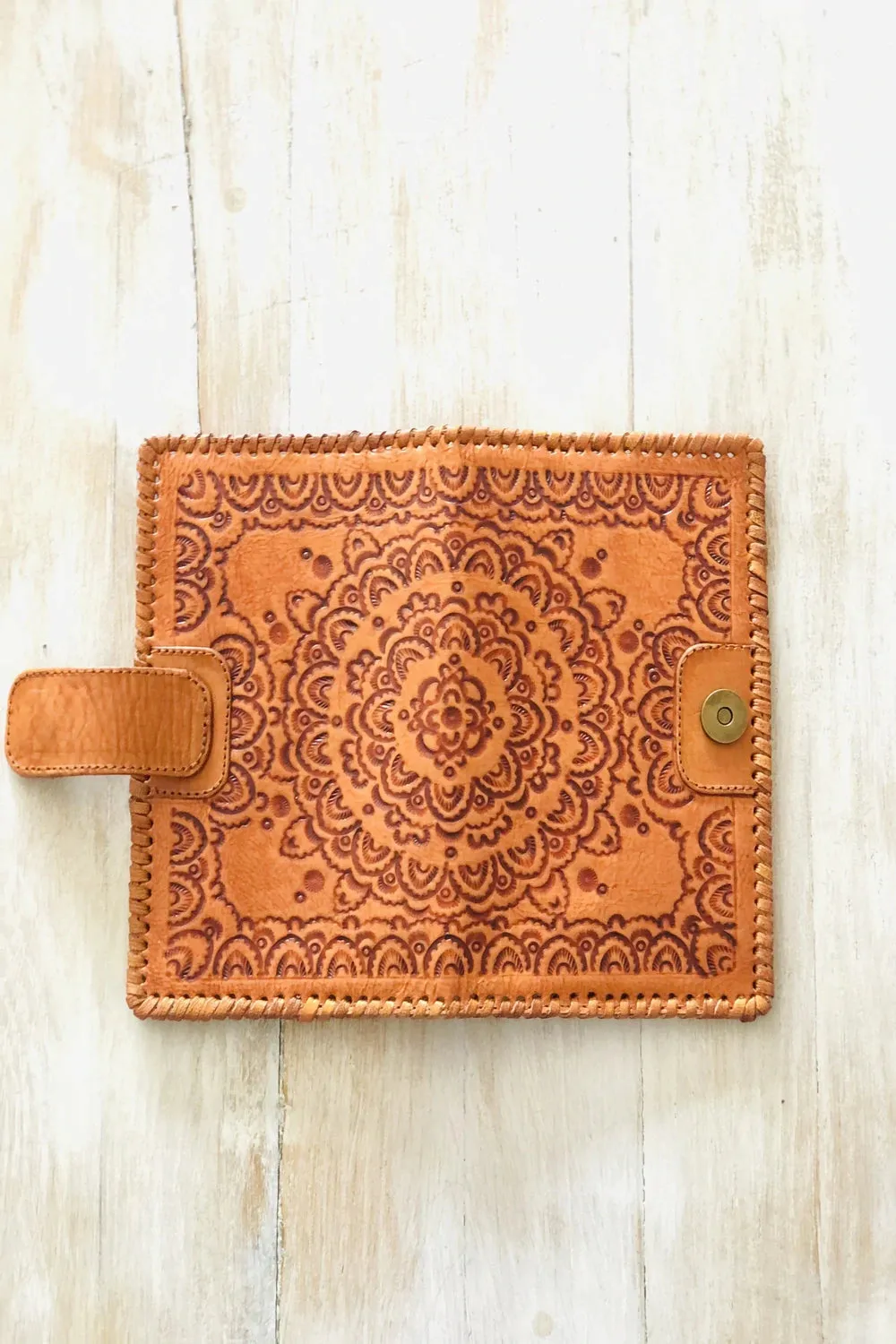 MANDALA LEATHER WALLET