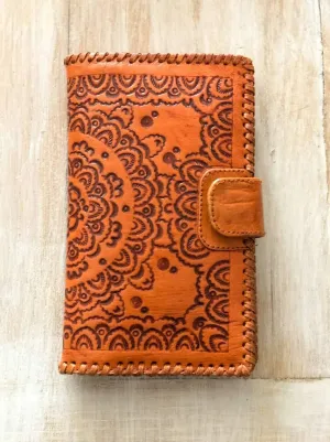 MANDALA LEATHER WALLET