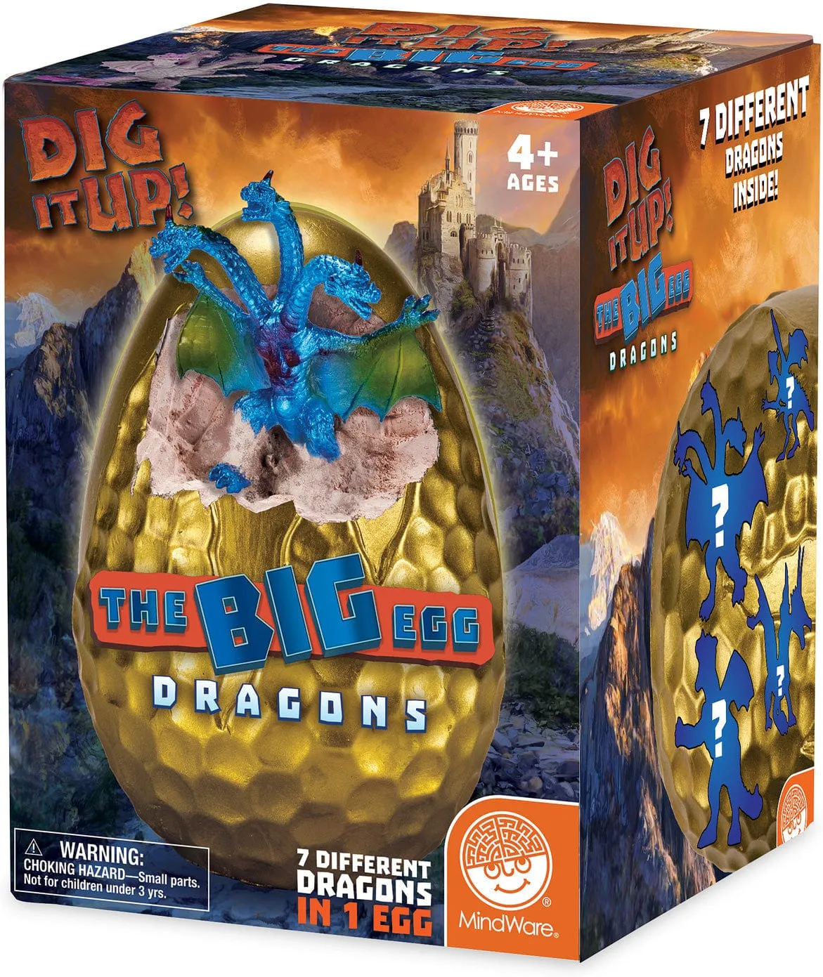 MindWare Dig It Up! The Big Egg Dragons - Science Kits for Kids