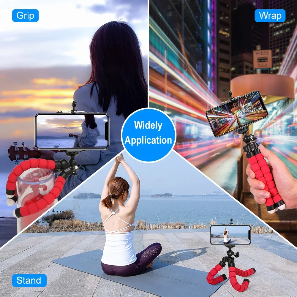 Mini Tripod Phone Holder Clip Stand for iPhone and Camera