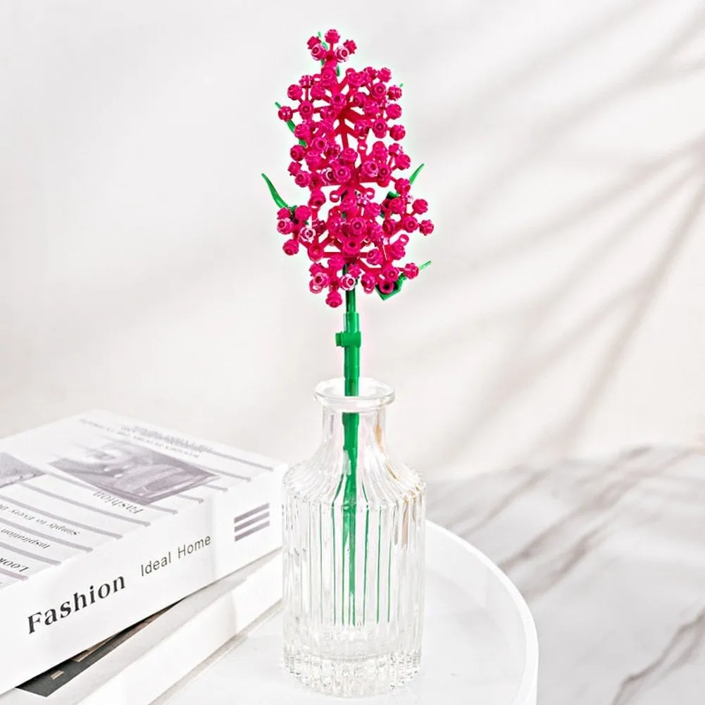 MOC  Compatible  Flower 10289 Bird of Paradise Bouquet Rose Building Block Bricks Toy DIY Potted Illustration Holiday Girlfriend
