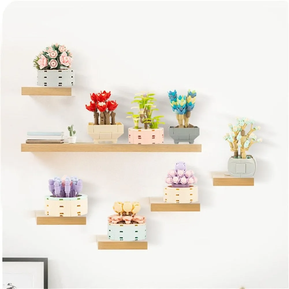 MOC  Compatible  Flower 10289 Bird of Paradise Bouquet Rose Building Block Bricks Toy DIY Potted Illustration Holiday Girlfriend