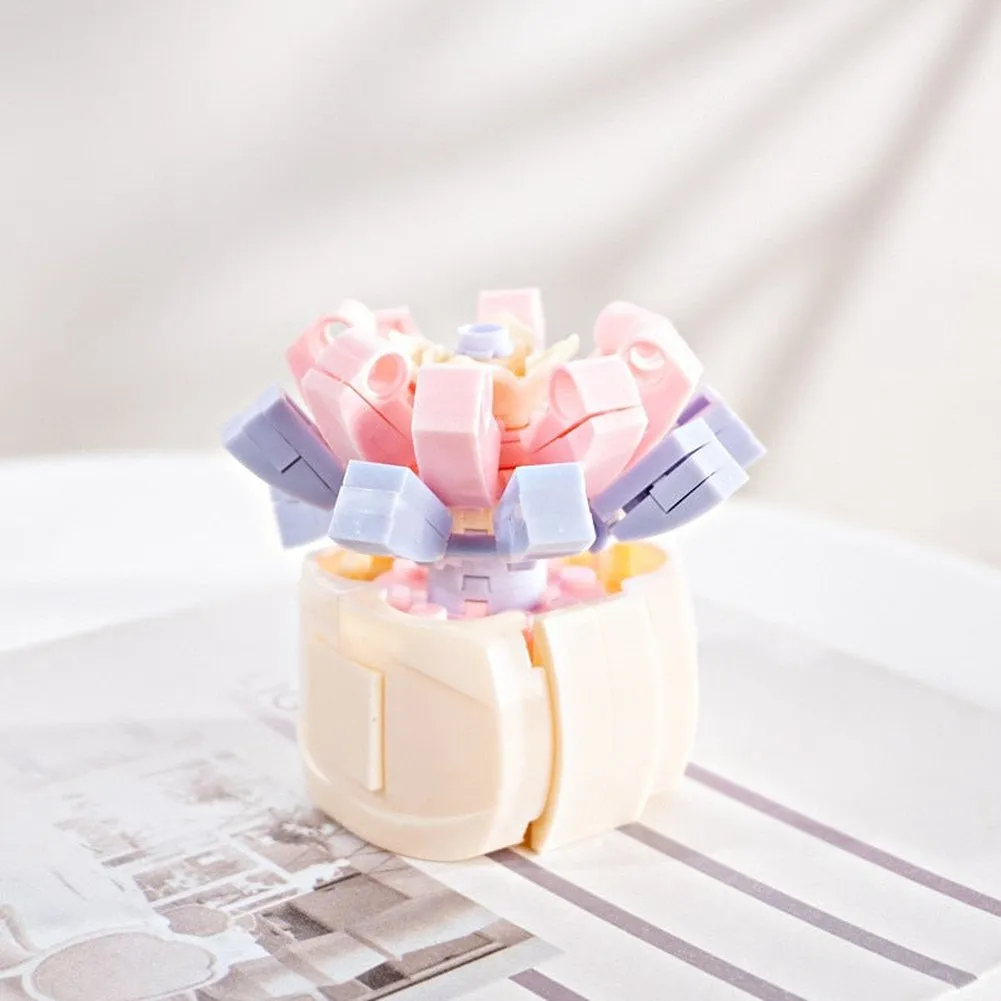 MOC  Compatible  Flower 10289 Bird of Paradise Bouquet Rose Building Block Bricks Toy DIY Potted Illustration Holiday Girlfriend