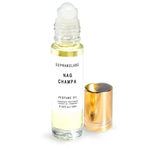 NAG CHAMPA Vegan Perfume Oil. Alcohol Free. Gift for him/her