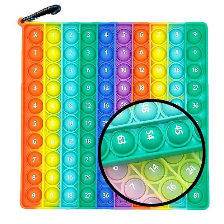 's Multiplication Table Rainbow-جدول الضرب
