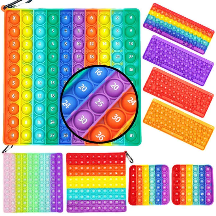 's Multiplication Table Rainbow-جدول الضرب