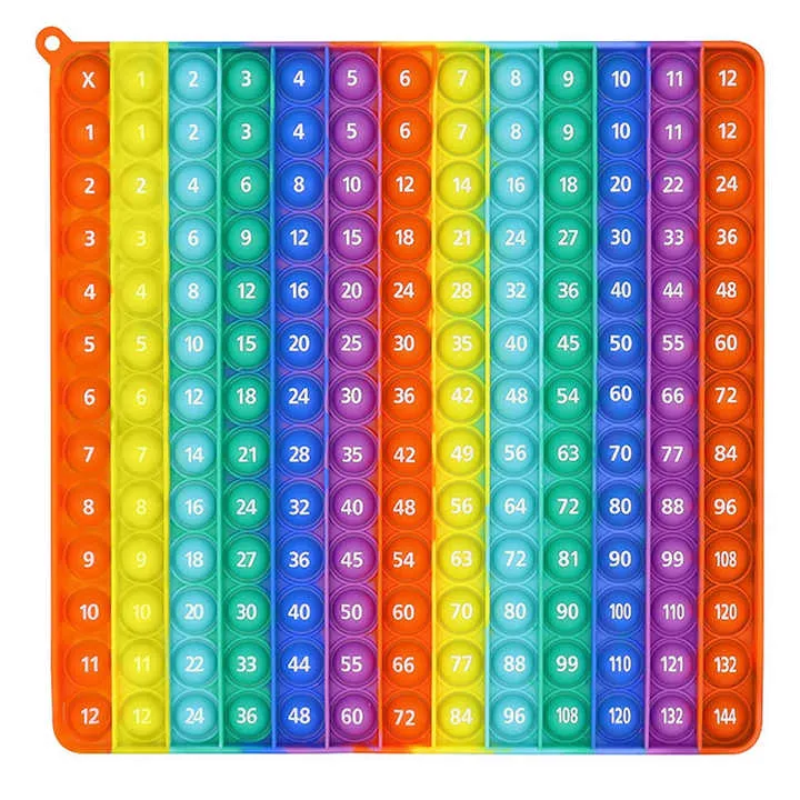 's Multiplication Table Rainbow-جدول الضرب