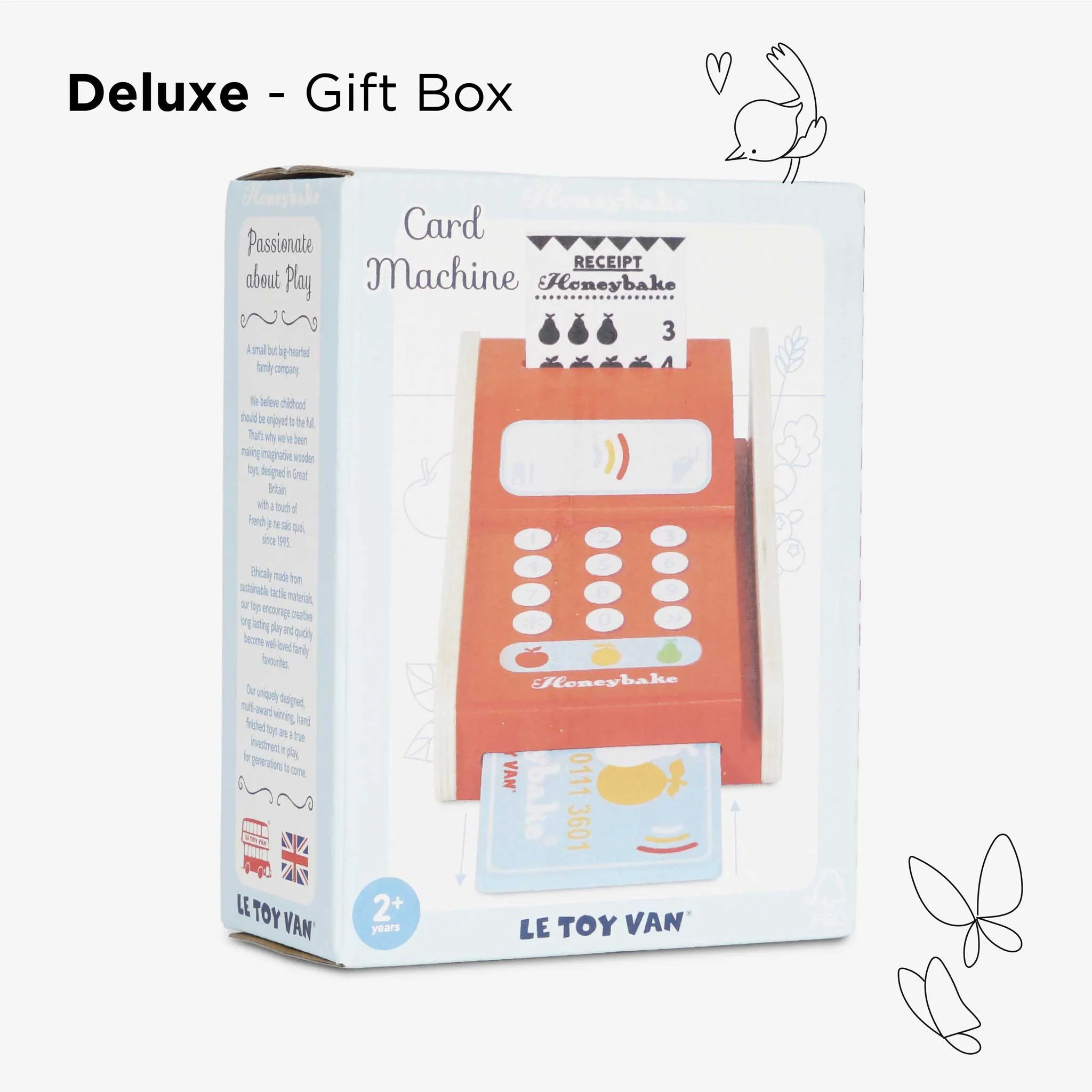Shop Card Machine Wooden Toy