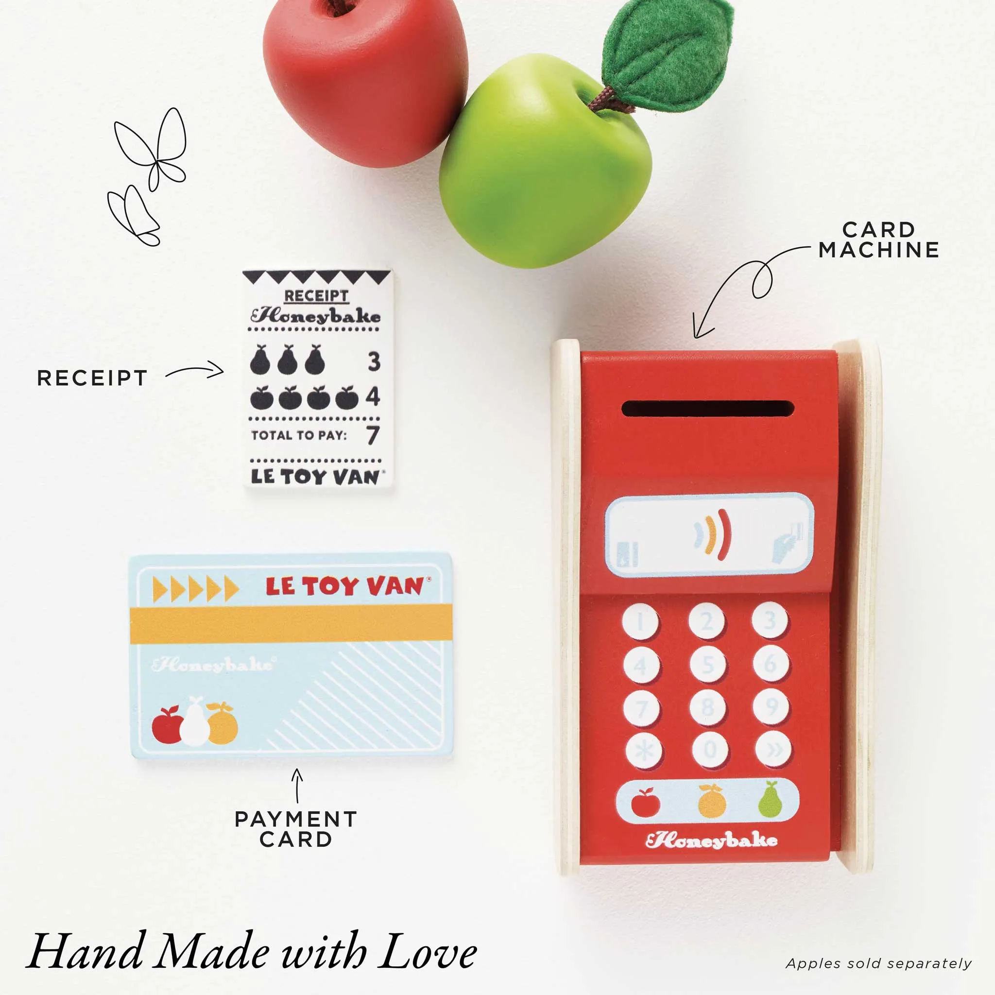 Shop Card Machine Wooden Toy