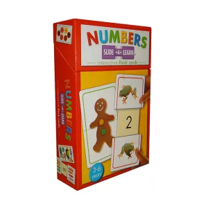 Slide-&-Learn: Numbers<br> <span style="font-size: 11px; font-family:Helvetica,Arial,sans-serif;">Interactive Flash Cards</span>
