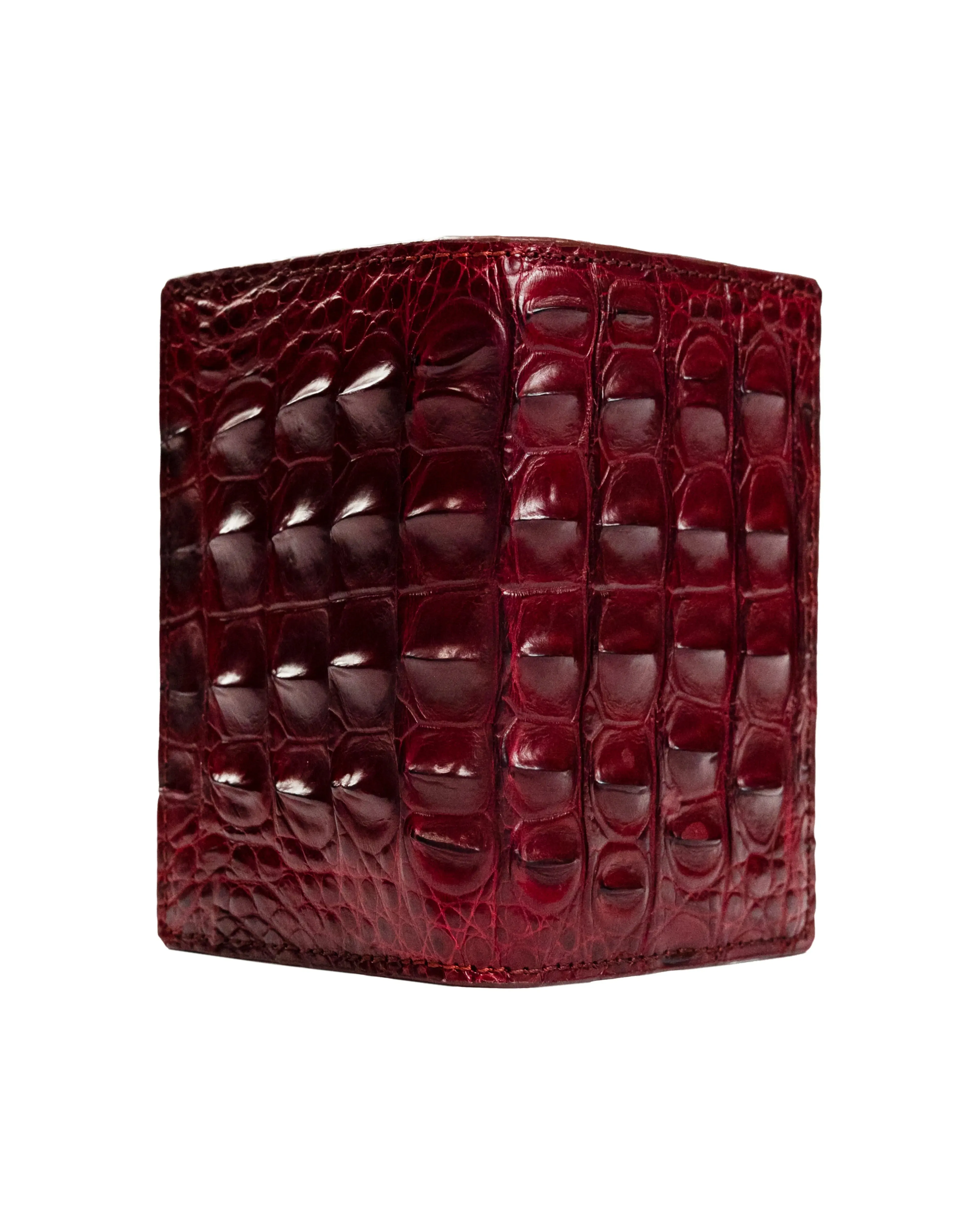SPINES RED LEATHER WALLET